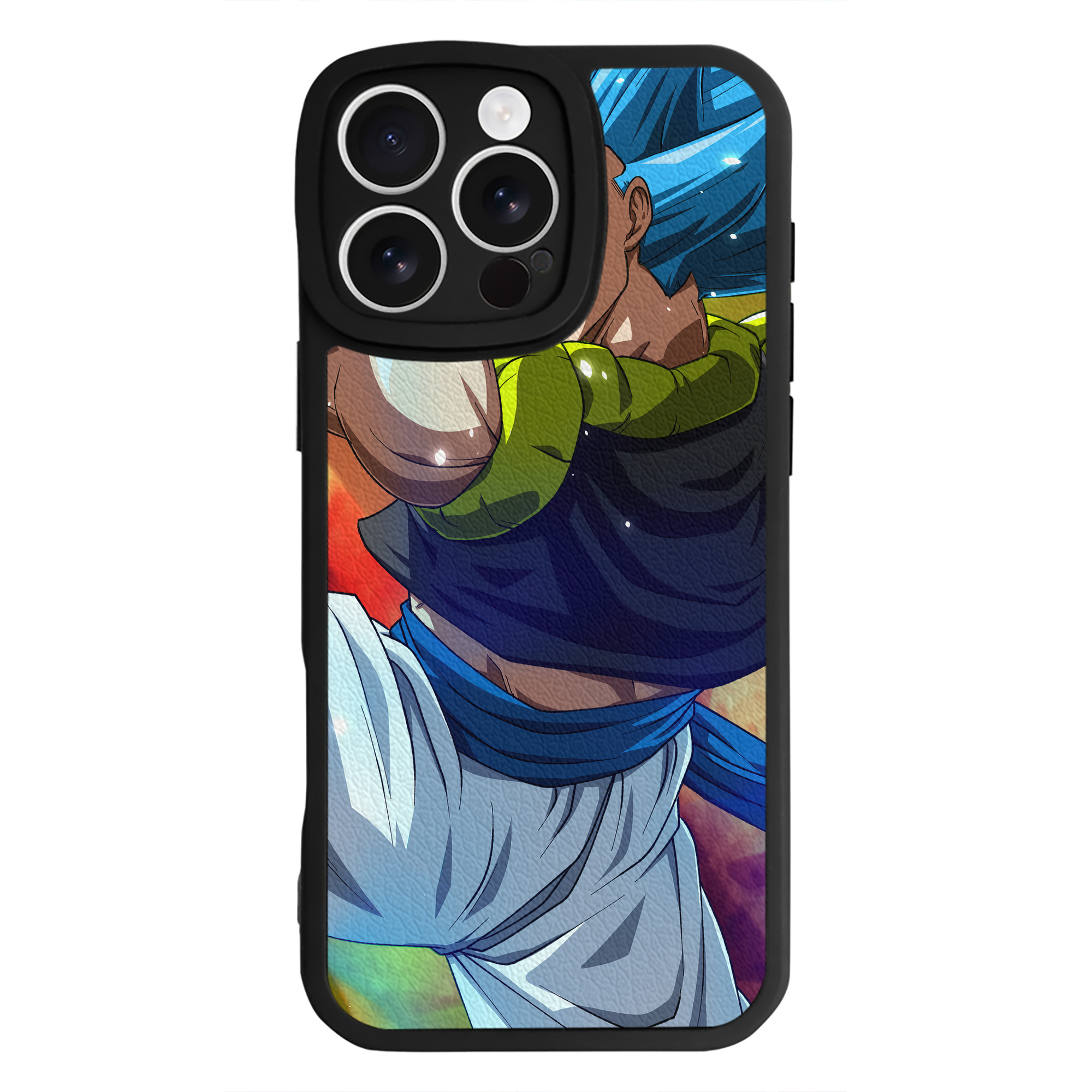 （画像用） ドラゴンボール DRAGON BALL 【iPhone 16シリーズ対応】シリコンスマホケース（レザー調） 材質：シリコン